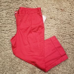 NWT Jones New York Capri Pants Coral Size 16W